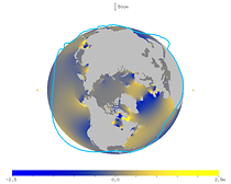 Animation of Ocean Tide around Equator - North